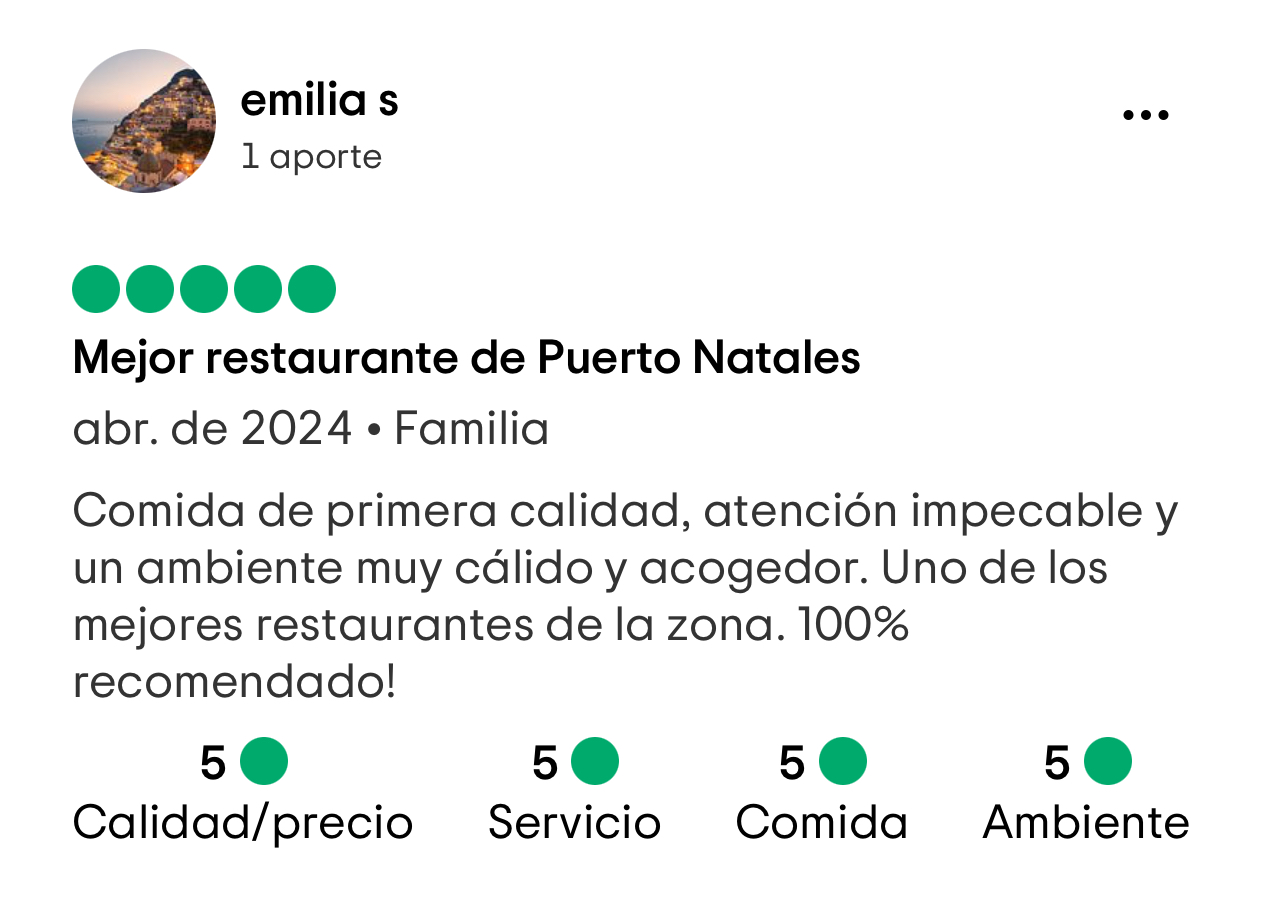 Reseña 14 — JAU Natales